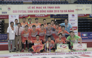 DTU Wins Danang Student Futsal Championship 2018