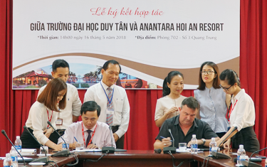 Lễ Ký kết Hợp tác giữa Đại học Duy Tân và Anantara Hoi An Resort