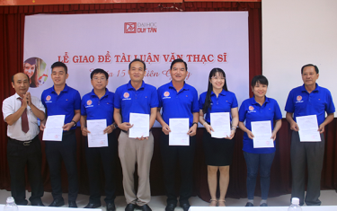 MBA Thesis Awards Ceremony for Kien Giang K15 Students