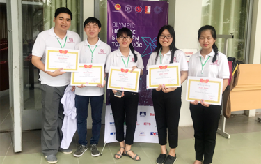Sinh viên Duy Tân đạt Giải cao tại Olympic Hóa học Toàn quốc 2018