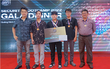 DTU Students Win Prize at Security Bootcamp 2022