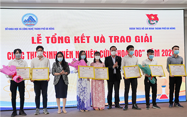 DTU Comes Third in the 2021 Danang Scientific Research Student Contest