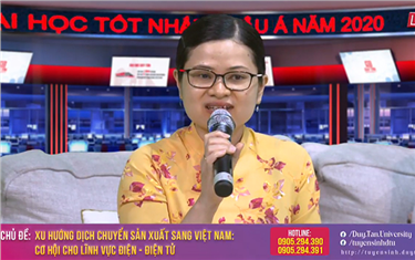 Livestream Tư vấn Tuyển sinh số 13: Xu hướng Dịch chuyển Sản xuất sang Việt Nam - Cơ hội cho Lĩnh vực Điện - Điện tử