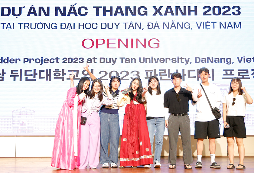 Khai mạc Chương trình Nấc Thang Xanh 2023 tại Đại học Duy Tân