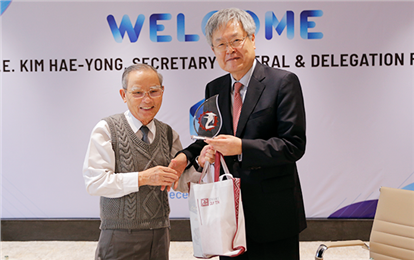 ASEAN-Korea Center Secretary General in Visits DTU