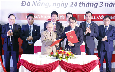 DTU Signs Important Agreement with Hue University