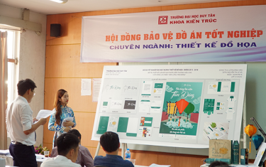 Đại học Duy Tân: Sinh viên ngành Thiết kế Đồ họa Khóa đầu Tốt nghiệp