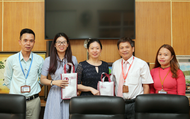 Đại học Duy Tân Làm việc với Phòng Giáo dục, Văn phòng Kinh tế và Văn hóa Đài Bắc