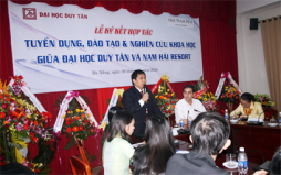 Hợp tác đào tạo - Tuyển dụng - Nghiên cứu khoa học giữa ĐH Duy Tân và Nam Hải Resort