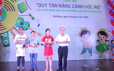 Talented Children Shine at the “Duy Tan Gives Dreams Wings” contest
