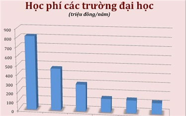 Học phí trường đại học nào cao nhất Việt Nam?