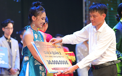 A DTU Student Becomes the 2nd Runner-up of the 2023 Vietnam Music Talent Contest