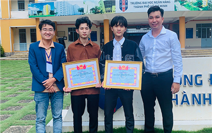 Sinh viên ĐH Duy Tân giành giải Khuyến khích tại Euréka lần thứ 24