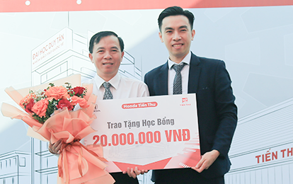 DTU Signs a Cooperation Agreement with Honda Tien Thu