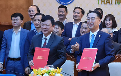 An Agreement with Thai Nguyen University