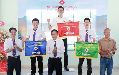 DTU Karate Club Wins 27 Medals at Nghia Dung Tournament