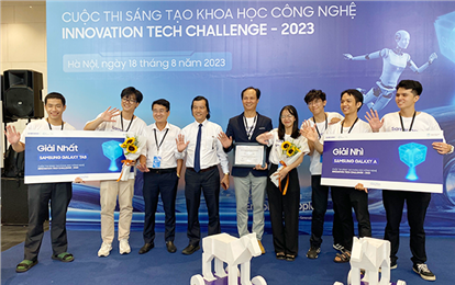 DTU Students Finish First and Second at the 2023 Samsung Innovation Campus