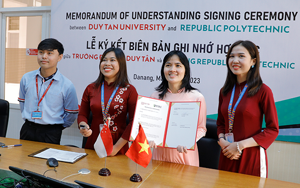 DTU Signs an MOU with Republic Polytechnic in Singapore
