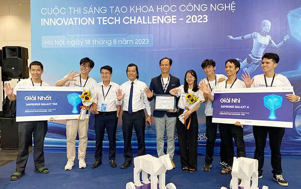 DTU Students Finish First and Second at the 2023 Samsung Innovation Campus
