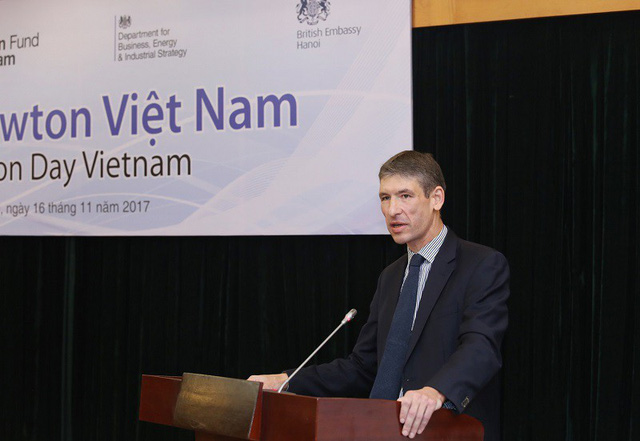 Trao Giải thường Newton Việt Nam cho Dự án Nghiên cứu Xuất sắc