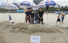 Sand Sculpture Contest on the Beach – Attraction of the ‘Danang - 2017 Summer Rendezvous Program’