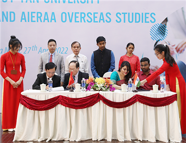 Đại học Duy Tân ký kết hợp tác với Công ty Aieraa Overseas Studies