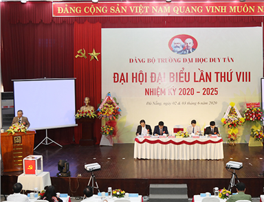 DTU holds the 2020-2025 8th Party congress