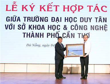 DTU signs an Agreement with the Can Tho city Department of Science & Technology