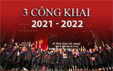 Báo cáo 3 Công Khai Năm học 2021-2022