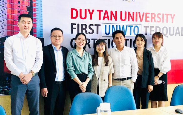 SV Du lịch Duy Tân học Chương trình đạt kiểm định quốc tế UNWTO.TedQual
